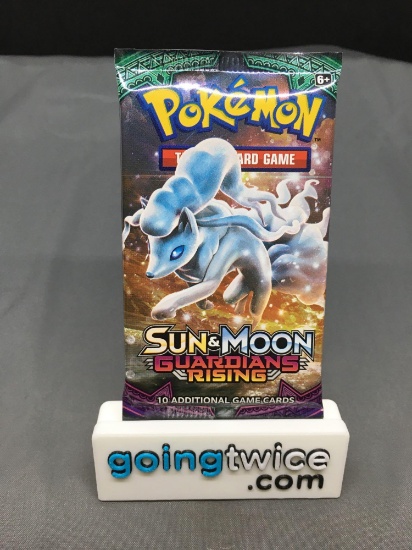 Factory Sealed Pokemon Sun & Moon GUARDIANS RISING 10 Card Booster Pack