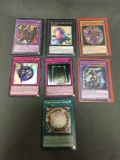 7 Card Lot of Holo Rare YUGIOH 1st Edition Trading Cards