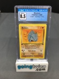 CGC Graded Pokemon Jungle 1st Edition #61 RHYHORN Trading Card - NM-MT+ 8.5