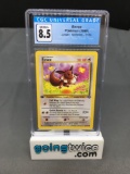 CGC Graded Pokemon Jungle 1st Edition #51 EEVEE Trading Card - NM-MT+ 8.5