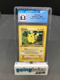 CGC Graded Pokemon Jungle 1st Edition #60 PIKACHU Trading Card - NM-MT+ 8.5