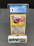 CGC Graded Pokemon Jungle 1st Edition #51 EEVEE Trading Card - MINT 9