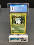 CGC Graded Pokemon Jungle 1st Edition #57 NIDORAN Trading Card - MINT 9