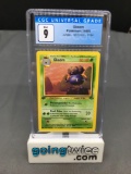 CGC Graded Pokemon Jungle 1st Edition #37 GLOOM Trading Card - MINT 9