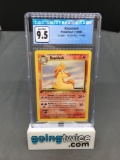 CGC Graded Pokemon Jungle 1st Edition #44 RAPIDASH Trading Card - GEM MINT 9.5