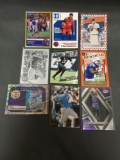 9 Card Lot of SERIAL NUMBERED Sports Cards with Stars and Rookies from Huge Collection