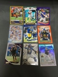 9 Card Lot of SERIAL NUMBERED Sports Cards with Stars and Rookies from Huge Collection