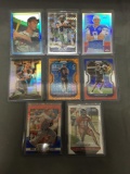 9 Card Lot of REFRACTORS and PRIZMS with Stars and Rookies from Huge Collection