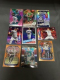 9 Card Lot of REFRACTORS and PRIZMS with Stars and Rookies from Huge Collection