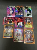 9 Card Lot of REFRACTORS and PRIZMS with Stars and Rookies from Huge Collection