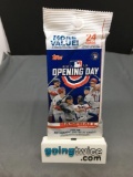 Factory Sealed 2019 Baseball Topps OPENING DAY 24 Card Pack - Kyle Lewis Rookie?