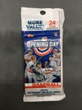 Factory Sealed 2019 Baseball Topps OPENING DAY 24 Card Pack - Kyle Lewis Rookie?