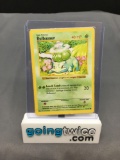 1999 Pokemon Base Set Shadowless #44 BULBASAUR Vintage Trading Card