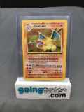 1999 Pokemon Base Set Unlimited #4 CHARIZARD Holofoil Rare Trading Card