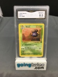 GMA Graded 1999 Pokemon Jungle Unlimited #37 GLOOM Trading Card - NM-MT+ 8.5