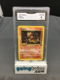 GMA Graded 1999 Pokemon Fossil Unlimited #39 MAGMAR Trading Card - EX-NM 6