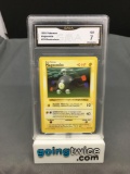 GMA Graded 1999 Pokemon Base Set Shadowless #53 MAGNEMITE Trading Card - NM 7