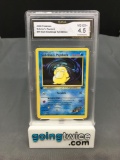 GMA Graded 2000 Pokemon Gym Challenge 1st Edition #99 SABRINA'S PSYDUCK - VG-EX 4.5