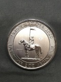 2 Troy Ounce .999 Fine Silver Canada Royal Mountie $10 Silver Bullion Round Coin