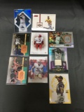 9 Card Lot of SERIAL NUMBERED Sports Cards with STARS and ROOKIES from Massive Collection