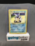 1999 Pokemon Base Set Shadowless #42 WARTORTLE Trading Card from Vintage Collector