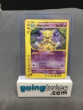 2002 Pokemon Expedition #1 ALAKAZAM Holofoil Rare Trading Card from Crazy Collection - Hard to Find!