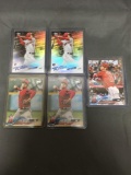 5 Card Lot of SHOHEI OHTANI Los Angeles Angels Rookie Year Baseball Cards