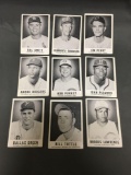 9 Card Lot of Vintage 1960 LEAF Baseball Cards from Massive Estate Collection