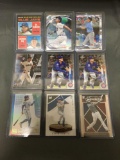 9 Card Lot of BASEBALL ROOKIE CARDS - Modern Years - FUTURE STARS & MORE!!!