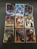 9 Card Lot of Football ROOKIE Cards - Mostly 2020 Sets - Future Stars and More!