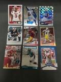 9 Card Lot of Football ROOKIE Cards - Mostly 2020 Sets - Future Stars and More!