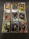 9 Card Lot of Football ROOKIE Cards - Mostly 2020 Sets - Future Stars and More!