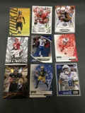 9 Card Lot of Football ROOKIE Cards - Mostly 2020 Sets - Future Stars and More!