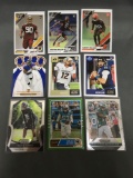 9 Card Lot of Football ROOKIE Cards - Mostly 2020 Sets - Future Stars and More!