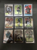 9 Card Lot of Football ROOKIE Cards - Mostly 2020 Sets - Future Stars and More!