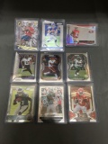 9 Card Lot of Football ROOKIE Cards - Mostly 2020 Sets - Future Stars and More!