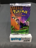 Factory Sealed 2002 Pokemon Gym Challenge 1st Edition Booster Pack - 21.0 Grams
