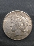 1926 United States Peace Silver Dollar - 90% Silver Coin from Estate Collection