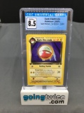 CGC Graded 2000 Pokemon Team Rocket 1st Edition #34 DARK ELECTRODE Trading Card - NM-MT+ 8.5