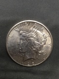 1922-S United States Peace Silver Dollar - 90% Silver Coin from Estate Collection