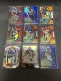 9 Card Lot of REFRACTORS and PRIZMS with Stars and Rookies from Huge Collection