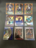 9 Card Lot of REFRACTORS and PRIZMS with Stars and Rookies from Huge Collection