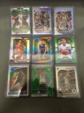 9 Card Lot of REFRACTORS and PRIZMS with Stars and Rookies from Huge Collection