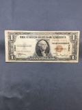 1935-A United States Washington $1 Silver Certificate HAWAII Brown Bill Currency Note