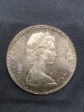 1967 Canada Silver Dollar - 80% Silver Coin from Estate Collection