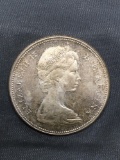 1967 Canada Silver Dollar - 80% Silver Coin from Estate Collection