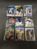 9 Card Lot of REFRACTORS and PRIZMS with Stars and Rookies from Huge Collection