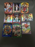 9 Card Lot of REFRACTORS and PRIZMS with Stars and Rookies from Huge Collection