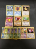 15 Count Lot of ALL Vintage 1st Edition Pokemon Trading Cards