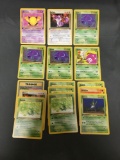 15 Count Lot of ALL Vintage 1st Edition Pokemon Trading Cards